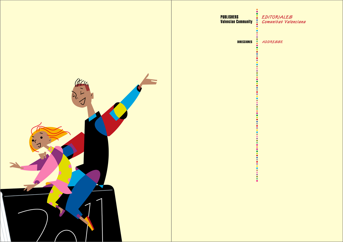 Anexo - Catálogo de libros infantiles y juveniles, Bolonia 2011, diseño Paco Giménez