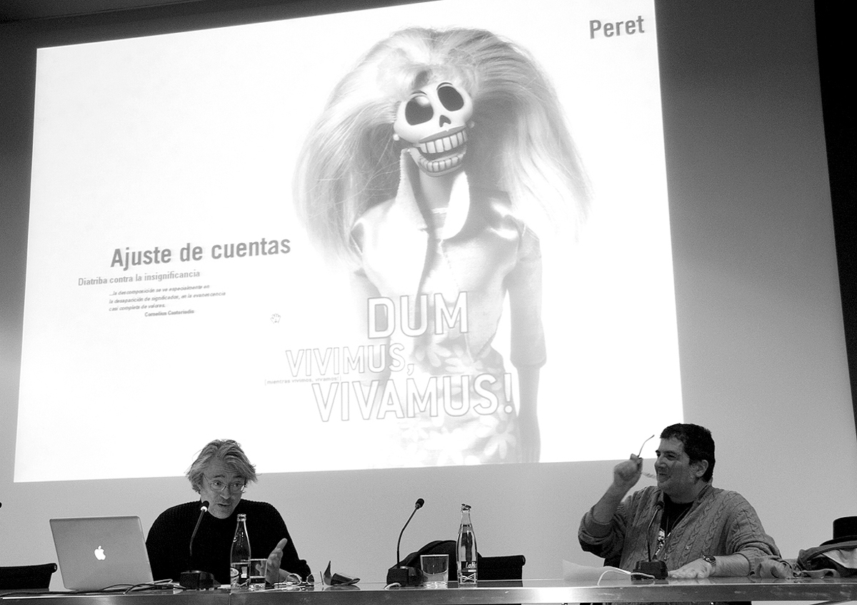 Peret-Luis-Armand-Jornadas-sobre-ilustracion-grafica-Muvim-foto-Veronica-Leonetti