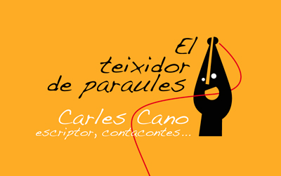 logo Carles Cano: Teixidor de paraules