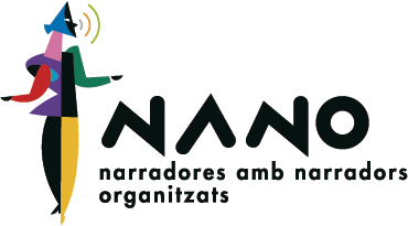 logo Narradores Amb Narradors Organitzats, diseny Paco Giménez