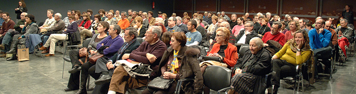 Èxit de públic en la presentació de “El domador de línies”